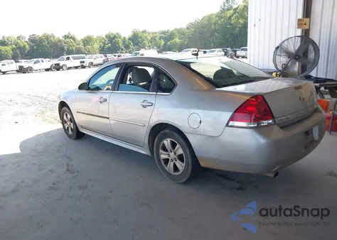 2012 Chevrolet Impala Ls z USA, uszkodzony, nr VIN 2G1WF5E35C1267838